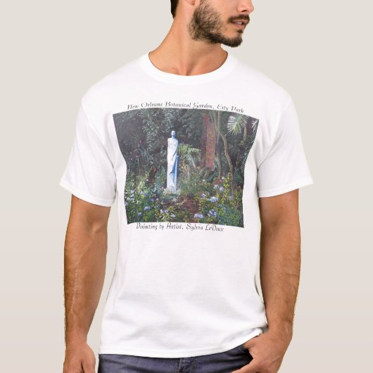 Botanische tuin van New Orleans T-shirt (Voorkant)