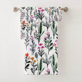 Botanische tuin voor natuur liefhebbers Elegant wi Bad Handdoek