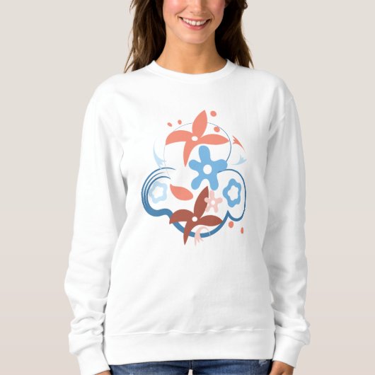 Botanische Tuin Vrouwen Sweatshirt (Voorkant)
