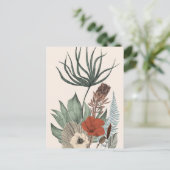  botanische tuin – Wildflowers & Protea Il Briefkaart (Staand voorkant)
