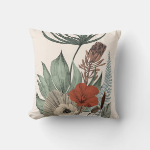 botanische tuin – Wildflowers & Protea Il Kussen