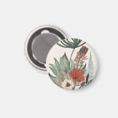  botanische tuin – Wildflowers & Protea Il Magneet (Voorkant / Achterkant)