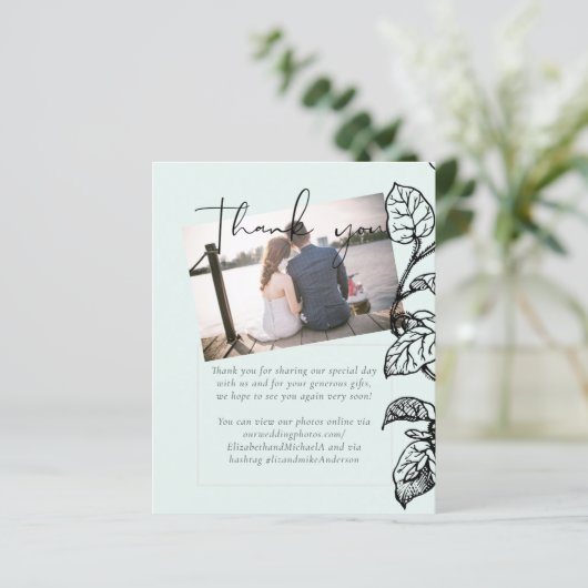 Botanische tuinbodes verlaten budget bruiloft (Staand voorkant)