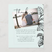 Botanische tuinbodes verlaten budget bruiloft (Voorkant)