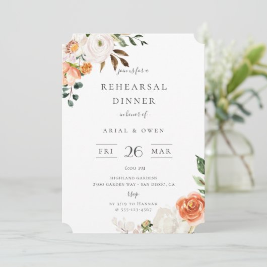 Botanische tuinbouw kaart (Staand voorkant)