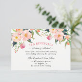 Botanische tuinbouw Waterverf Floral Reception Kaa Informatiekaartje (Staand voorkant)