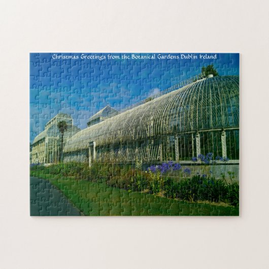 Botanische tuinen Dublin Ierland. Jigzaag Puzzle Legpuzzel (Horizontaal)