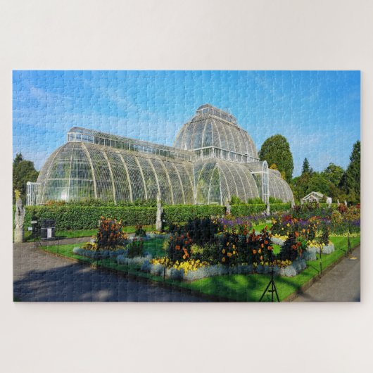 Botanische tuinen Londen. Legpuzzel (Horizontaal)