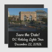 Botanische tuinen met Kerstmis in Washington DC (Voorkant / Achterkant)