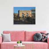 Botanische tuinen met Kerstmis in Washington DC Canvas Afdruk (Insitu (Woonkamer))