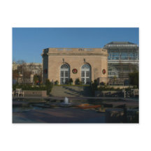 Botanische tuinen met Kerstmis in Washington DC