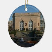 Botanische tuinen met Kerstmis in Washington DC Keramisch Ornament (Links)