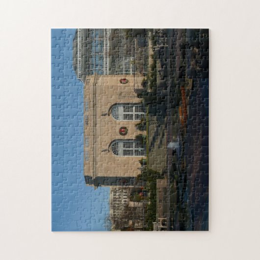 Botanische tuinen met Kerstmis in Washington DC Legpuzzel (Verticaal)