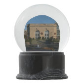 Botanische tuinen met Kerstmis in Washington DC Sneeuwbol (Achterkant)