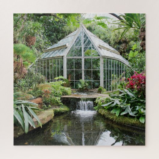 Botanische tuinen puzzel legpuzzel (Verticaal)