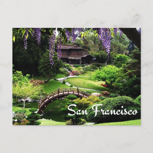 Botanische tuinen, San Francisco California, Veren Briefkaart (Voorkant)