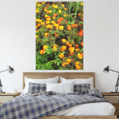 botanische tuinfoto canvas afdruk (Insitu (Slaapkamer))