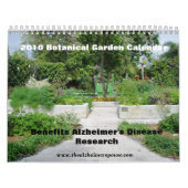 Botanische tuinkalender kalender (Hoes)