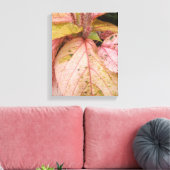Botanische tuinkunst canvas afdruk (Insitu (Woonkamer))