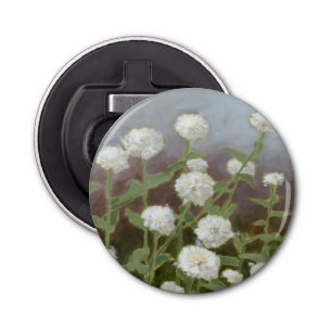 Botanische tuinstudie I Button Flesopener