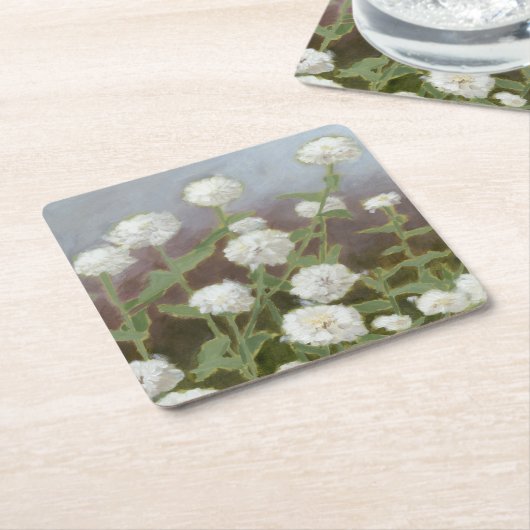 Botanische tuinstudie I Kartonnen Onderzetters (Schuin)