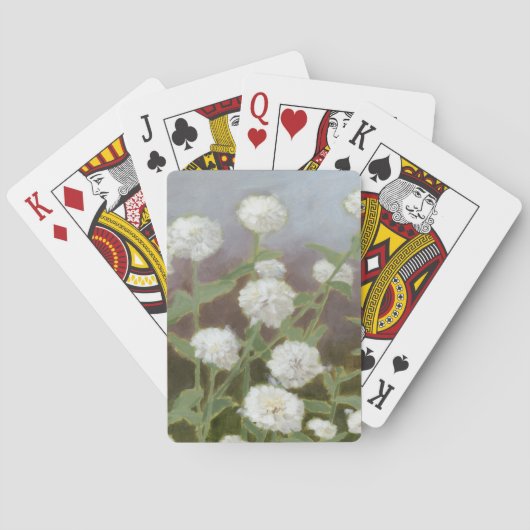 Botanische tuinstudie I Pokerkaarten (Achterkant)