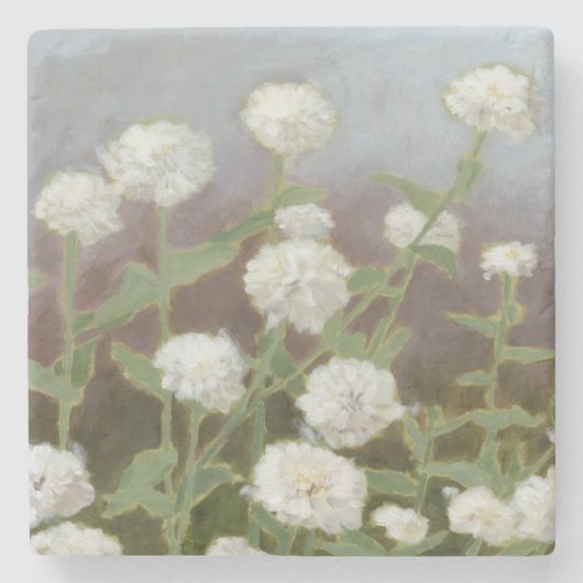 Botanische tuinstudie I Stenen Onderzetter (Voorkant)