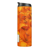 Botanische tuinventilator Sinaasappel Lilies elke  Thermosbeker (Geroteerd rechts)