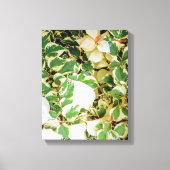 Botanische tuinwandkunst canvas afdruk (Voorkant)