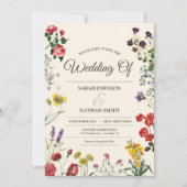 botanische uitnodiging tot weduwschap (Voorkant)