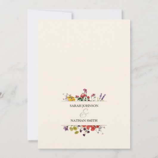 botanische uitnodiging tot weduwschap (Achterkant)