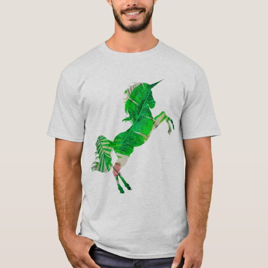 Botanische Unicorn T-shirt (Voorkant)