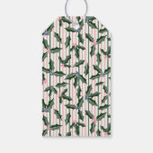 Botanische vakantie cadeaulabel (Achterkant)
