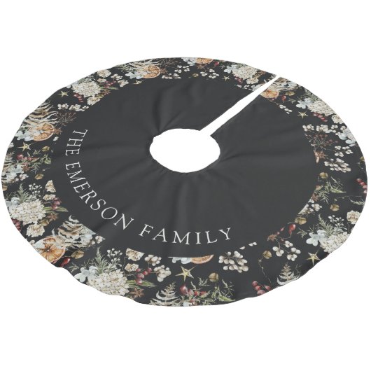 Botanische vakantieboomrok kerstboom rok (Gekanteld)