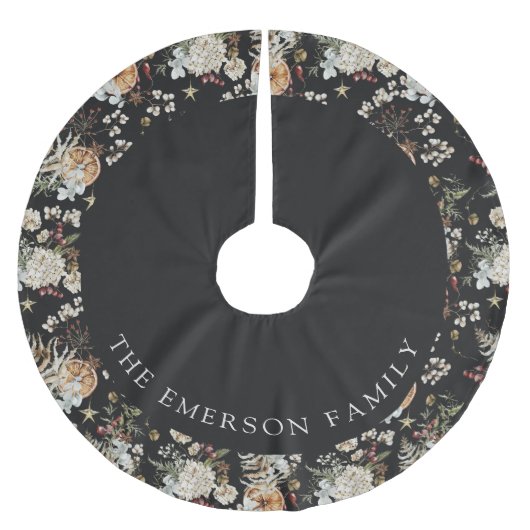 Botanische vakantieboomrok kerstboom rok (Voorkant)