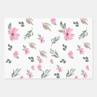  botanische ventilator inpakpapier vel