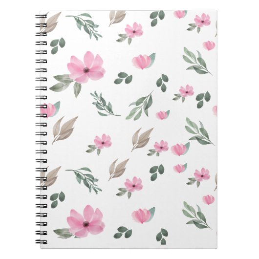  botanische ventilator notitieboek (Voorkant)