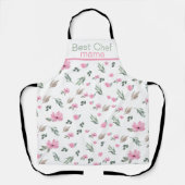  botanische ventilator schort (Voorkant)