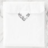 Botanische Venus Flytrap Cadeau Label (Tas)