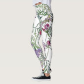 Botanische Vetch-bloemen over de Leggings (Links)