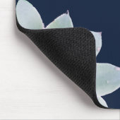 Botanische vetplant Elegant groen Muismat (Hoek)