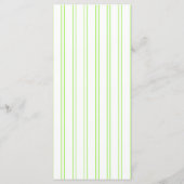 Botanische vetplanten | Strand gepersonaliseerd Programmakaart (Achterkant)