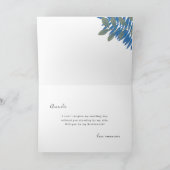 Botanische vibe zal je mijn bruidsmeisje voorstel kaart (Binnen)