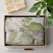 Botanische vlinderbloemenontvlechting tissuepapier (Geschenk)