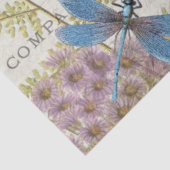 Botanische vlinderbloemenontvlechting tissuepapier (Detail)