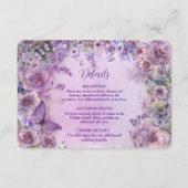 Botanische Vlinderlavendel Informatiekaartje (Voorkant)