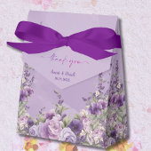  Botanische Vlinderlavendelbruiloft Bedankdoosjes