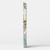 Botanische vogelbloemen: getekend  behang Case-Mate iPhone case (Achterkant / Links)