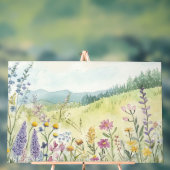  botanische wanddecoratie acryl bord (Neutraal)