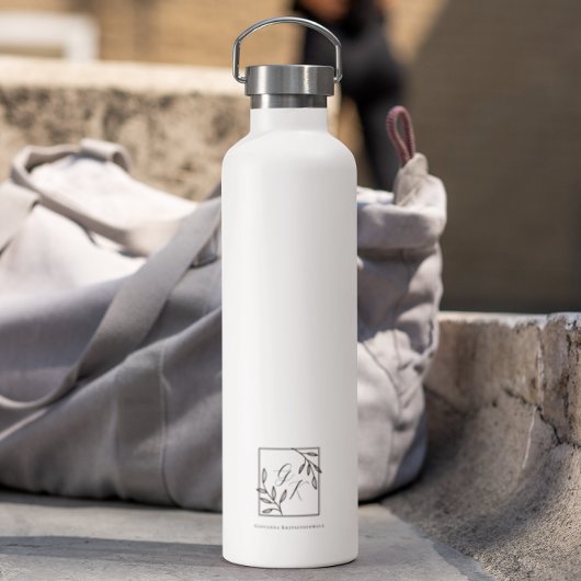 Botanische Wapen | Tijdloos Monogram Waterfles